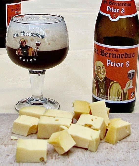 Beer and Cheese
 Prior 8 St. Bernardus