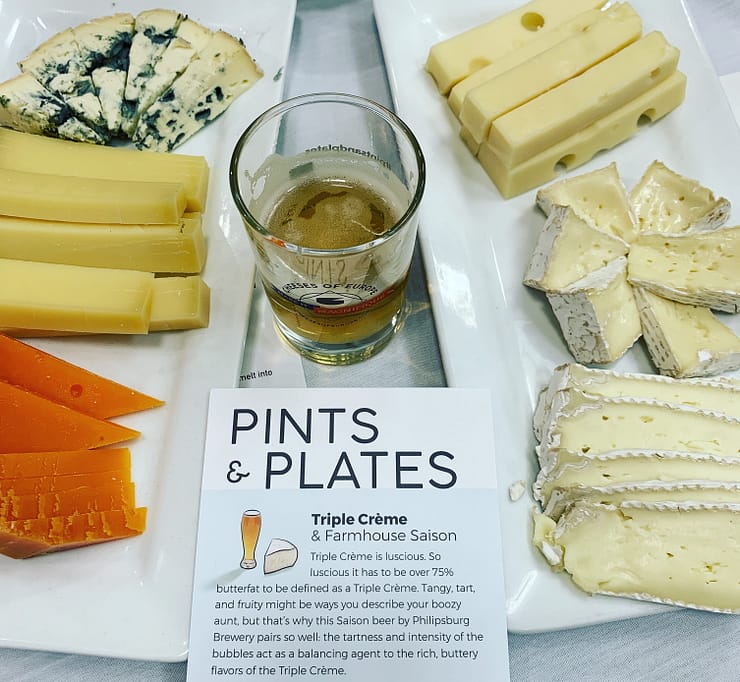 Cheeses of Europe beer and cheese pairing