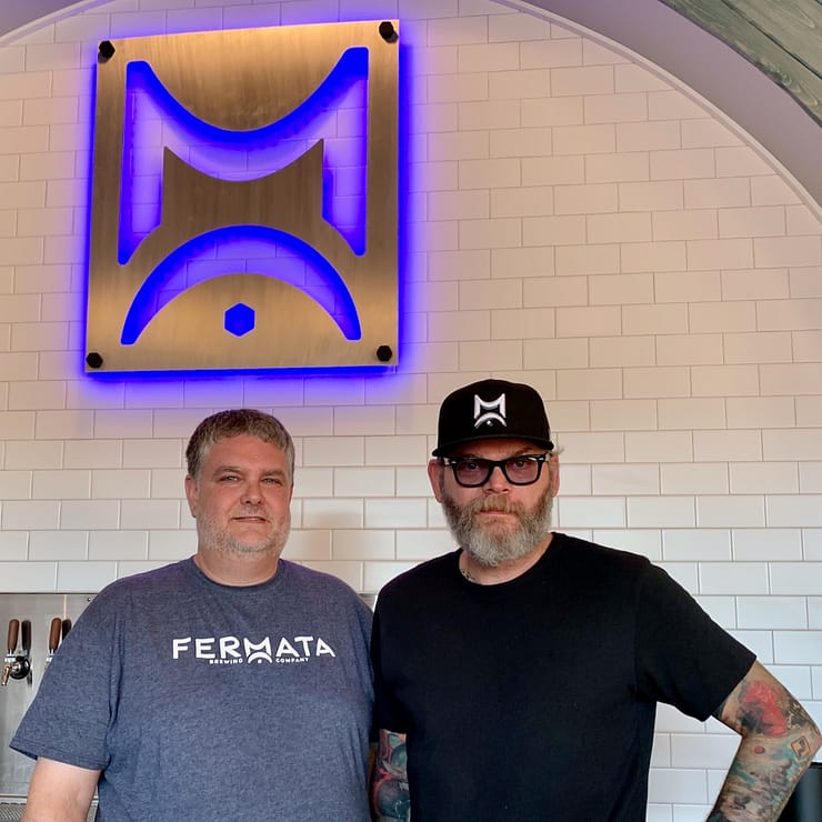 Fermata Brewing - Alan Gore and Jared Tuk.
